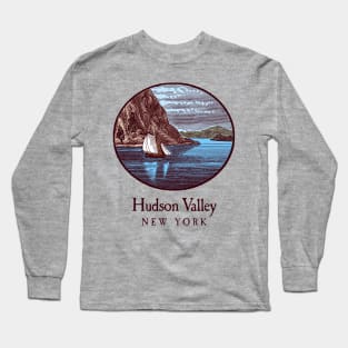 Hudson River Valley Storm King For Light Backgrounds Long Sleeve T-Shirt